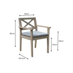 Promo ✔️ Australia Only - Marquee Brushed White Harbour Timber Dining Chair ✨ 7 Promo ✔️ Australia Only - Marquee Brushed White Harbour Timber Dining Chair ✨ -Marquee Sales Store 075b6386690441d6b4233c23dd47bf15