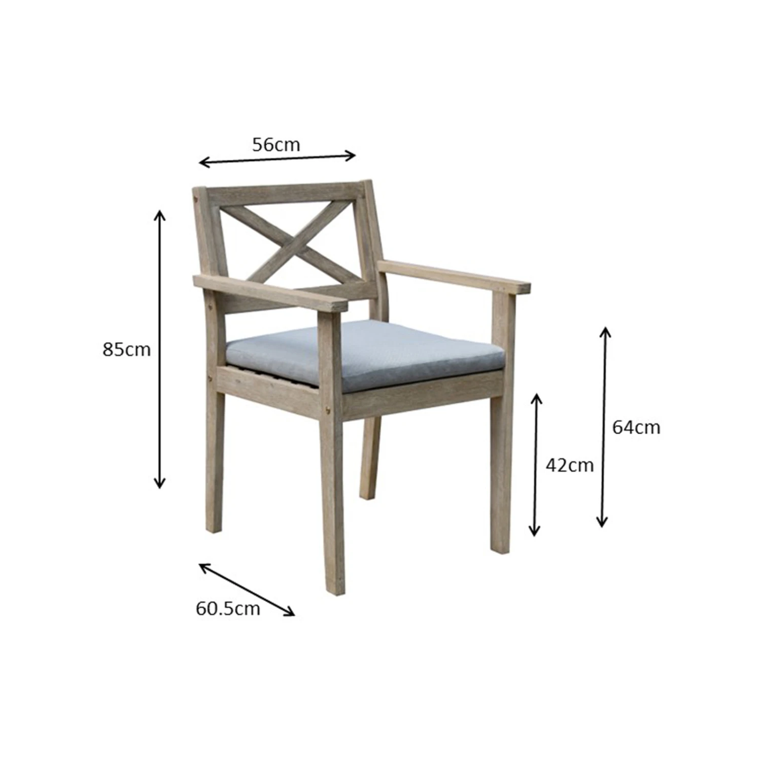 Promo ✔️ Australia Only - Marquee Brushed White Harbour Timber Dining Chair ✨ 4 Promo ✔️ Australia Only - Marquee Brushed White Harbour Timber Dining Chair ✨ - Image 4
