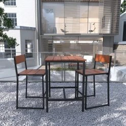 Best Pirce 🛒 Australia Sale - Marquee 65cm Trentham Outdoor Bar Table Black And Natural ❤️ -Marquee Sales Store 0e1275cacb3f444cb50b6e72bb92b0be