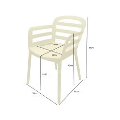 Top 10 ✨ Australia Sale - Marquee Off White Mondo Dining Chair 😉 -Marquee Sales Store 1685c8b9ad8249bcb5d559bf9fa69802