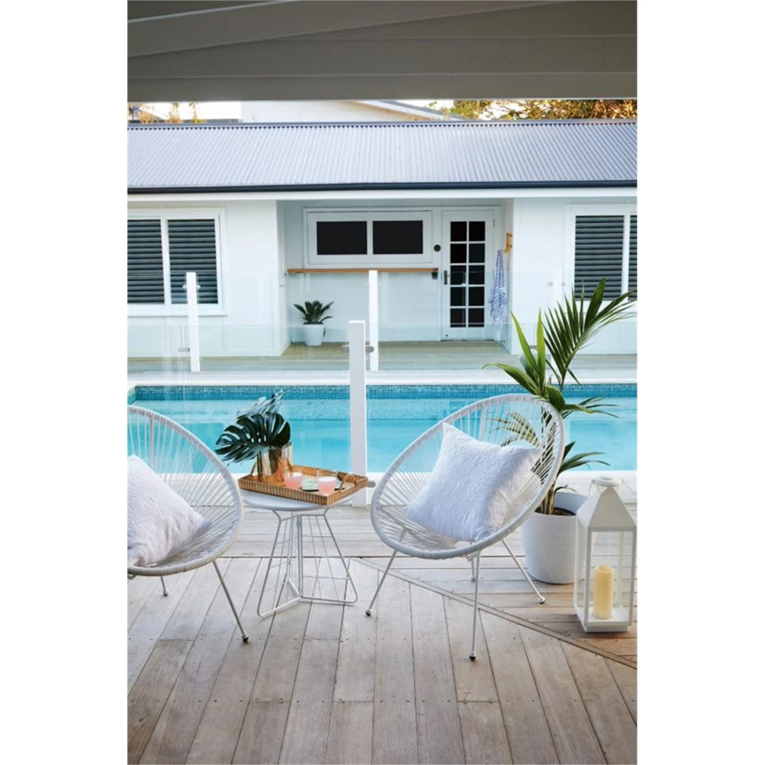 Top 10 ๐ Australia Only - Marquee 500 X 500mm White Acapulco Coffee Table ๐ 2 Top 10 ๐ Australia Only - Marquee 500 X 500mm White Acapulco Coffee Table ๐ - Image 2