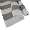 Hot Sale 🧨 Marquee 1.8 X 3m White Grey Privacy Screen Shade Cloth White And Grey - To Australia 🛒