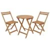 Best deal 🌟 Marquee 3 Piece Timber Folding Bistro Setting Other - To Australia 🎉