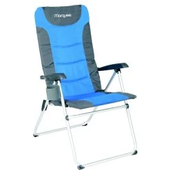 Best Sale 🔥 Australia Sale - Marquee 5 Position Folding Chair Blue & Grey 🧨