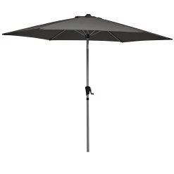 Best Pirce 🔔 Australia Only - Marquee 3m Round Jasper Market Umbrella - Charcoal ⌛