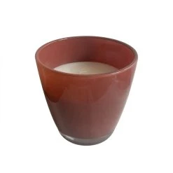 New ⌛ Marquee 135 X 135mm Dark Clay Glass Pot Citronella Candle - To Australia ✨