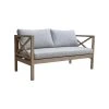 Top 10 ⭐ Australia Sale - Marquee Brush White Harbour 2 Seater Lounge 🔥