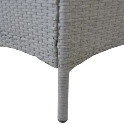 Flash Sale ❤️ Marquee 3pcs Steel Rattan Glass Setting Grey Other - To Australia 😉 -Marquee Sales Store 4f92881ef0e5422ba596f8ecfa58c2c9