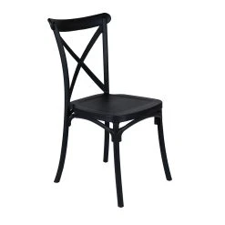 Best deal ๐ Marquee Black Cross Back Dining Chair - To Australia ๐