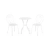 Deals 👏 Australia Sale - Marquee 3 Piece Jolie Bistro Setting - White Other 😉