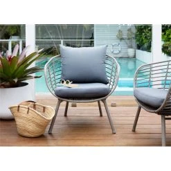 Budget 🧨 Australia Only - Marquee Bayfield Wicker Half Egg Chair Other 🛒 -Marquee Sales Store 61ef0307fd1445c7af3b8c179e36503f