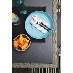 Best Pirce 😍 Marquee 150 X 90cm Bayfield Wicker Dining Table Other - To Australia 🔥 -Marquee Sales Store 7ab653cbe44544cda03a878a11da6e5b