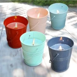 Best Pirce ✔️ Australia Sale - Marquee Blue Steel Tin Citronella Candle 🧨 -Marquee Sales Store 8ef536dea20d422b910530813b9002c2