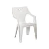 Outlet 👍 Australia Only - Marquee Kapri White Resin Chair 🔥
