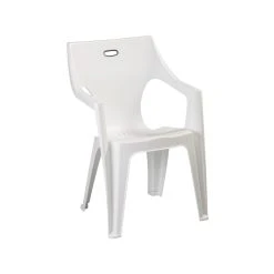 Outlet 👍 Australia Only - Marquee Kapri White Resin Chair 🔥