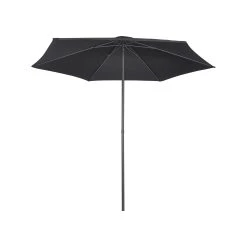 Discount ❤️ Australia Only - Marquee 2.5m Round Spritz Market Umbrella Black 👍