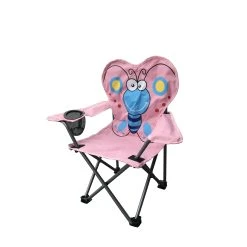 Budget 👏 Australia Sale - Marquee Butterfly Kids Camp Chair Pink ⌛