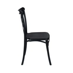 Best deal 🔔 Marquee Black Cross Back Dining Chair - To Australia 🎁 -Marquee Sales Store a9a47bd38ef54e2396c5b5f3937eec79