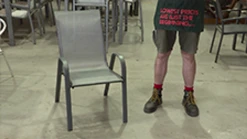 Buy 👏 Australia Only - Marquee Steel Sling Chair Charcoal 🌟 -Marquee Sales Store aa1e1a640ed94178a1d4f78e77c52ff5