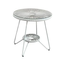 Deals 👏 Australia Only - Marquee 500 X 500mm Coconut Milk Coffee Table ⭐