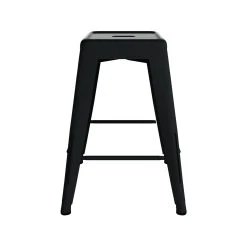 Deals ❤️ Australia Only - Marquee Black Metal Bar Stool 👏