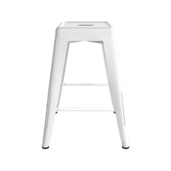 Coupon ⌛ Australia Only - Marquee White Metal Bar Stool 👍