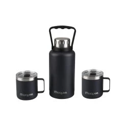 Best reviews of 👍 Marquee 1.2L Graphite Insulated Flask And Mug Set - To Australia ⭐