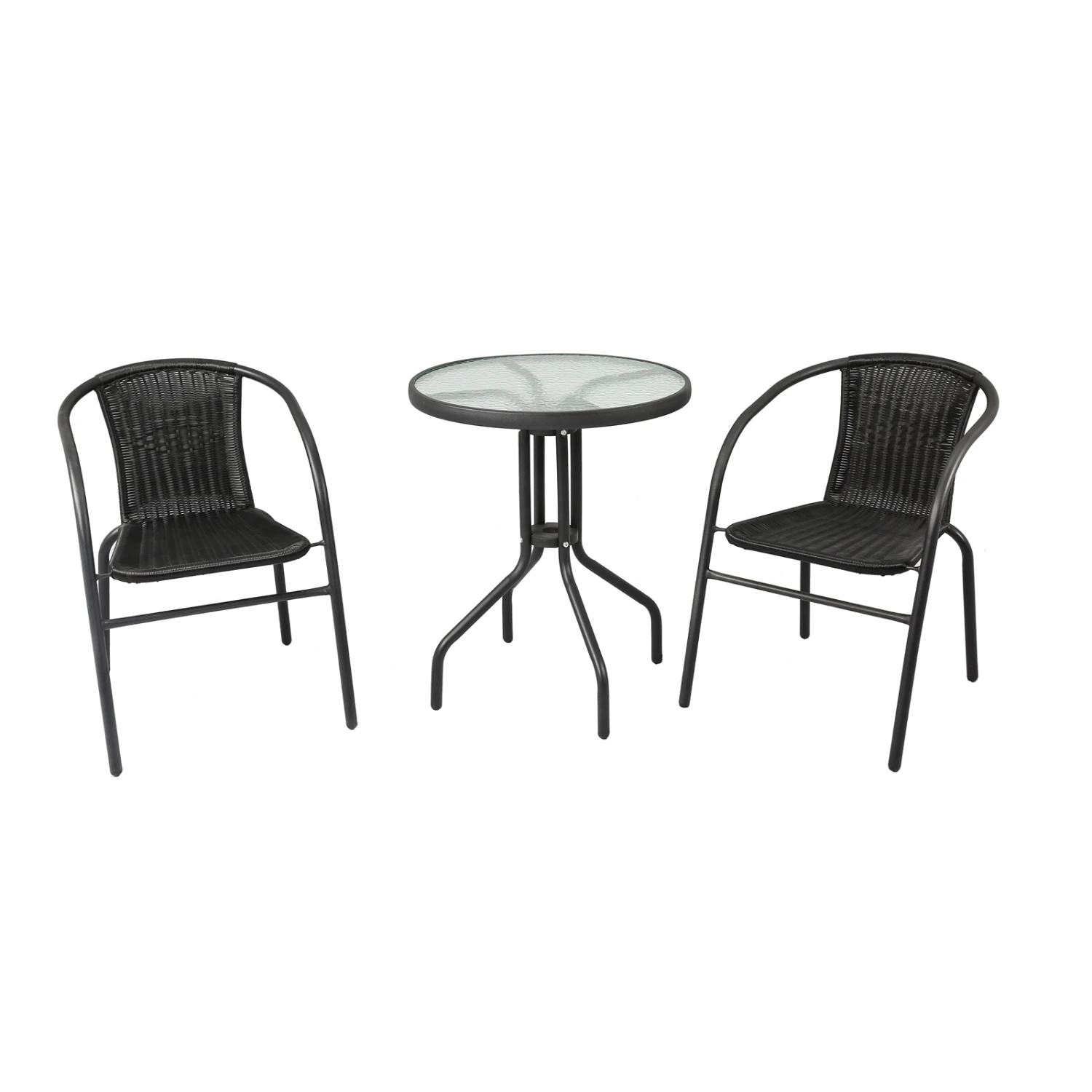 Cheapest 🤩 Australia Sale - Marquee Black 3 Piece Wicker Bistro Set ✨ 1 Cheapest 🤩 Australia Sale - Marquee Black 3 Piece Wicker Bistro Set ✨